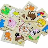 Detoa houten memoryspel Sprookje