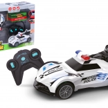 Politie RC auto met licht- en rookeffecten 18 cm