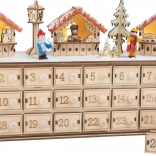 small foot houten adventskalender kerstmarkt
