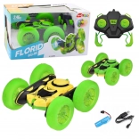 stunt RC auto 360° – groen