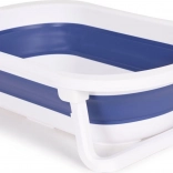 Opvouwbaar kinderbadje met afvoer Ecotoys blauw