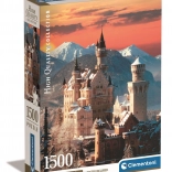 Puzzel 1500 stukjes compact Neuschwanstein