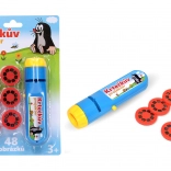 Projector met afbeeldingen van Mol