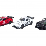 Rokende raceauto met effecten 15 cm