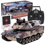 grote rc tank leopard 2 1:18 met schieten