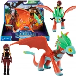 Hoe tem je een draak – figuurtje Alex en draak Pírka