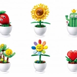 Sluban Vrolijke Bloemen in Bloempotten