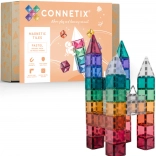 Connetix Pastel Square Pack magnetische bouwset 40 delen