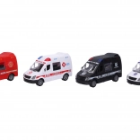 Reddingsauto met vliegwiel 12 cm