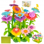 DIY bloemenbouwset 141 stuks – bouw je eigen tuintje