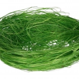 Decoratief nest groen 8 cm