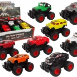 Metalen terreinwagen Grote wielen Verschillende kleuren Bump Up HAT13