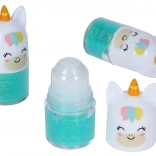 Glanzende roll-on voor lichaam en gezicht blauw Martinelia