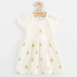 babyjurk van biologische katoen met korte mouw New Baby Olives 62 (3–6 maanden)