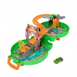 Teamsterz dino-baan in koffertje met autootje