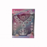 Prinsessenset: kroon, oorbellen en ketting