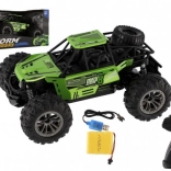 RC buggy terrein auto groen 22 cm