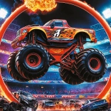 Puzzel Monster Truck 60 stukjes