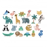 Vilac houten magneten Jungle voor kinderen