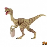 Oviraptor met ei kunststof figuur 12 cm