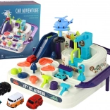 Interactieve baan met obstakels voor autootjes City Big Adventure