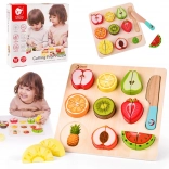 Klassiek Wereld Houten Fruitset voor Snijden Montessori Speelgoed