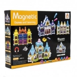 Magnetische bouwset huisje 75 stuks