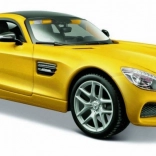composiet model mercedes amg gt 1:24 geel