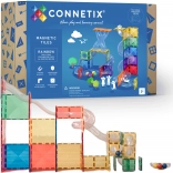 Connetix Ball Run uitbreidingsset – magnetische bouwset, 66 stuks