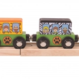 Safari Trein BIGJIGS RAIL