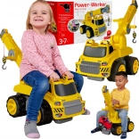 BIG Power Worker loopfiets maxi kraan met lier