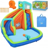 Bestway H2O GO! opblaasbaar waterpark met glijbaan 365 × 320 × 270 cm