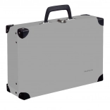 Koffertje PASTELINI van laminaat, grijs