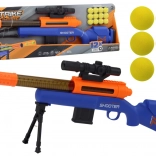 Grote standaard voor softbalgeweer met vizier Blue