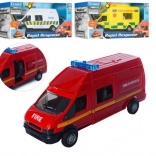 Metalen auto Rapid 1:48 met geluid