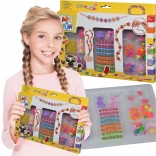 Creatieve set voor het maken van armbanden met kralen en letterblokjes SIMBA ART&FUN