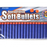 Zuignapkogels 20 stuks voor speelgoed