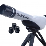 astronomische telescoop met statief en verwisselbare lenzen