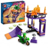 LEGO® City 60359 Stuntuitdaging met helling en hoepel