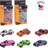 Metalen vrachtwagens, twee types