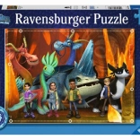 RAVENSBURGER kinderpuzzel HOW TO TRAIN YOUR DRAGON: THE NINE REALMS xxl 100 stukjes
