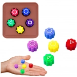 Gonggi-speelstenen geïnspireerd door Squid Game