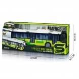 Bus met licht- en geluidseffecten