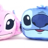 Pluchen kussentje met handopening STITCH / ANGEL