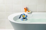 Lilliputiens badspeeltje hondje Jules en eendje