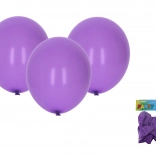 Opblaasbare ballon paars 30 cm - set van 10 stuks