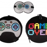 reiskussen met masker let's play