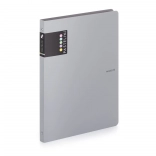 Ringmap A4 PASTELINI grijs