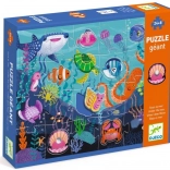 Djeco puzzel Tactilo Zee 24 + 8 stukjes