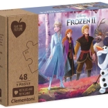 Kinderpuzzel Frozen 2 - 3x48 stukjes